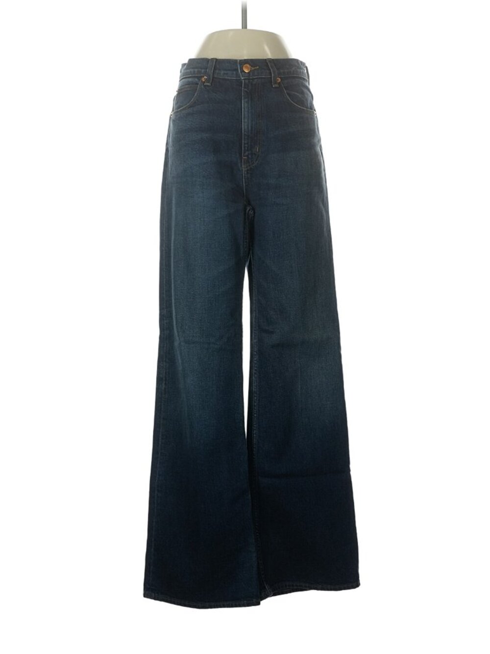 Jamie Haller The Crease Jean in Distressed Dark 27 - Picture 3 of 7